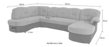 Sofa U - FLORES Artículo No. 4551631632