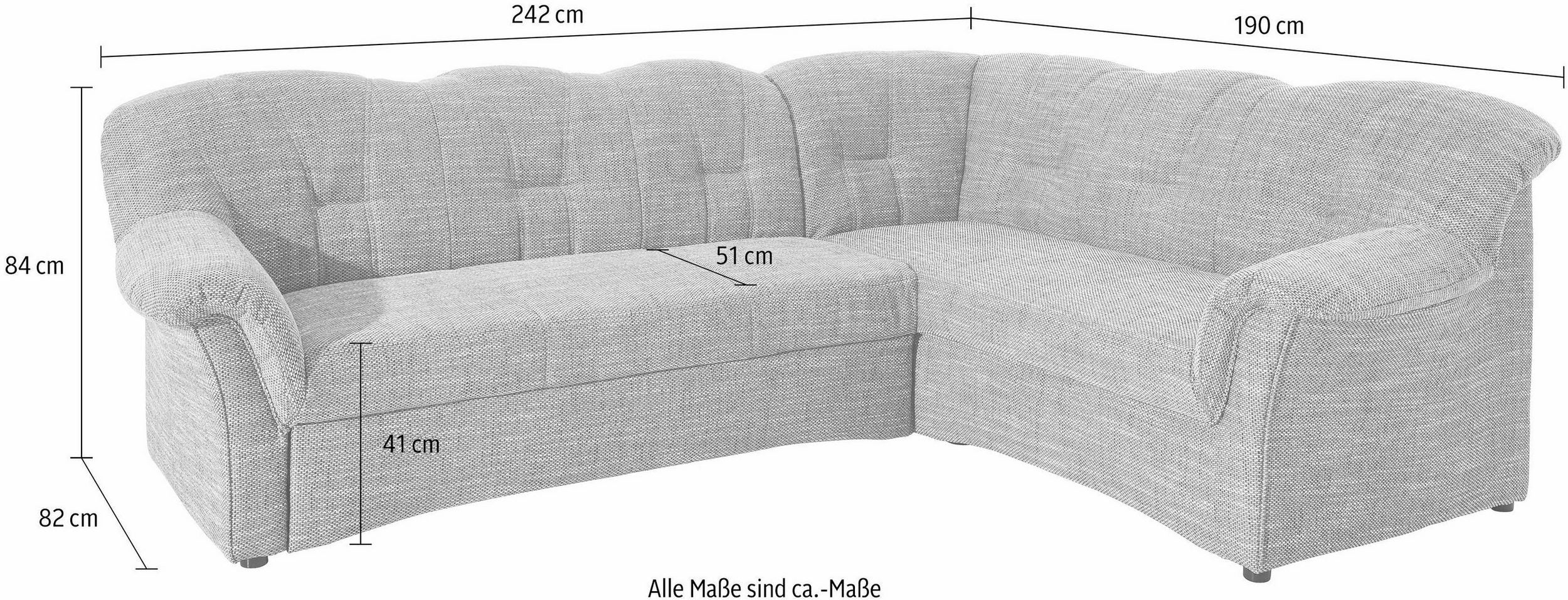 Medidas de sofá en L