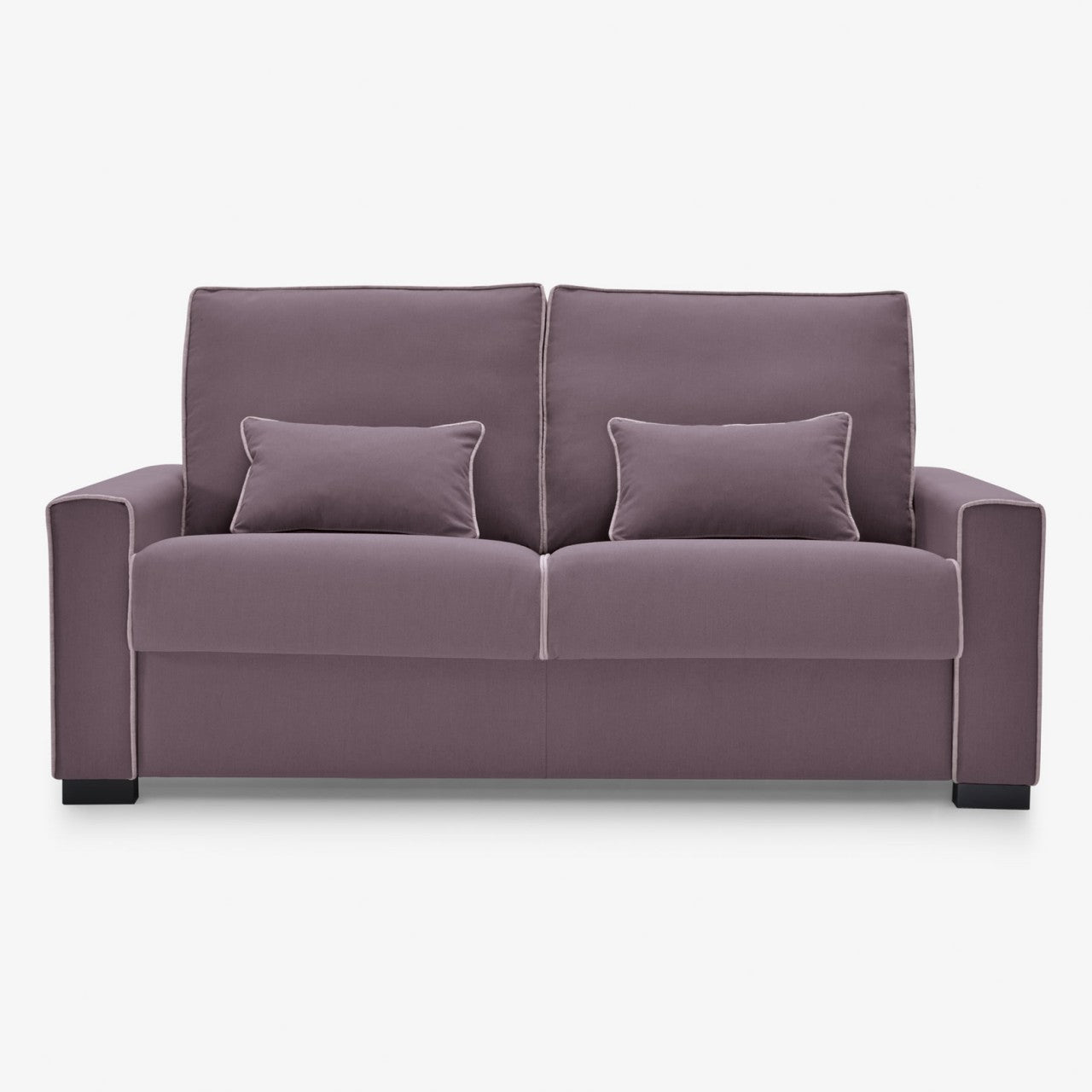 Sofá modular pequeño (2 plazas) de color gris más puf - Modules - Don  Baraton: tienda de sofás, colchones y muebles