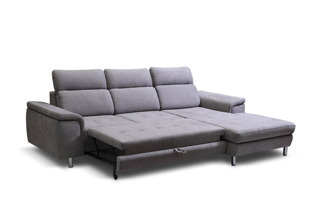 Sofá chaise longue cama con reposacabezas reclinables — Viena