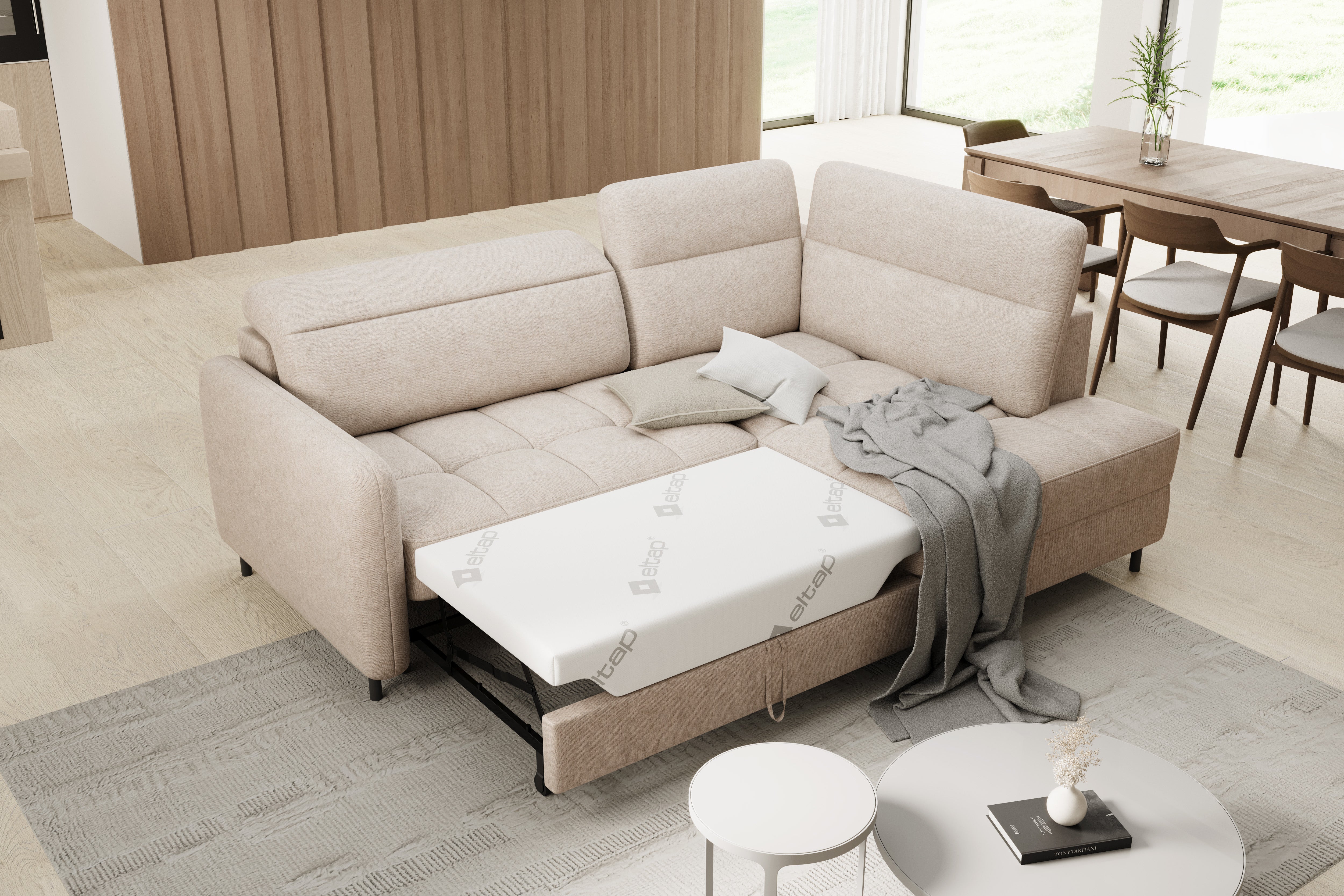 Sofa cama+arcon 208x160x100 - Barea OFERTA