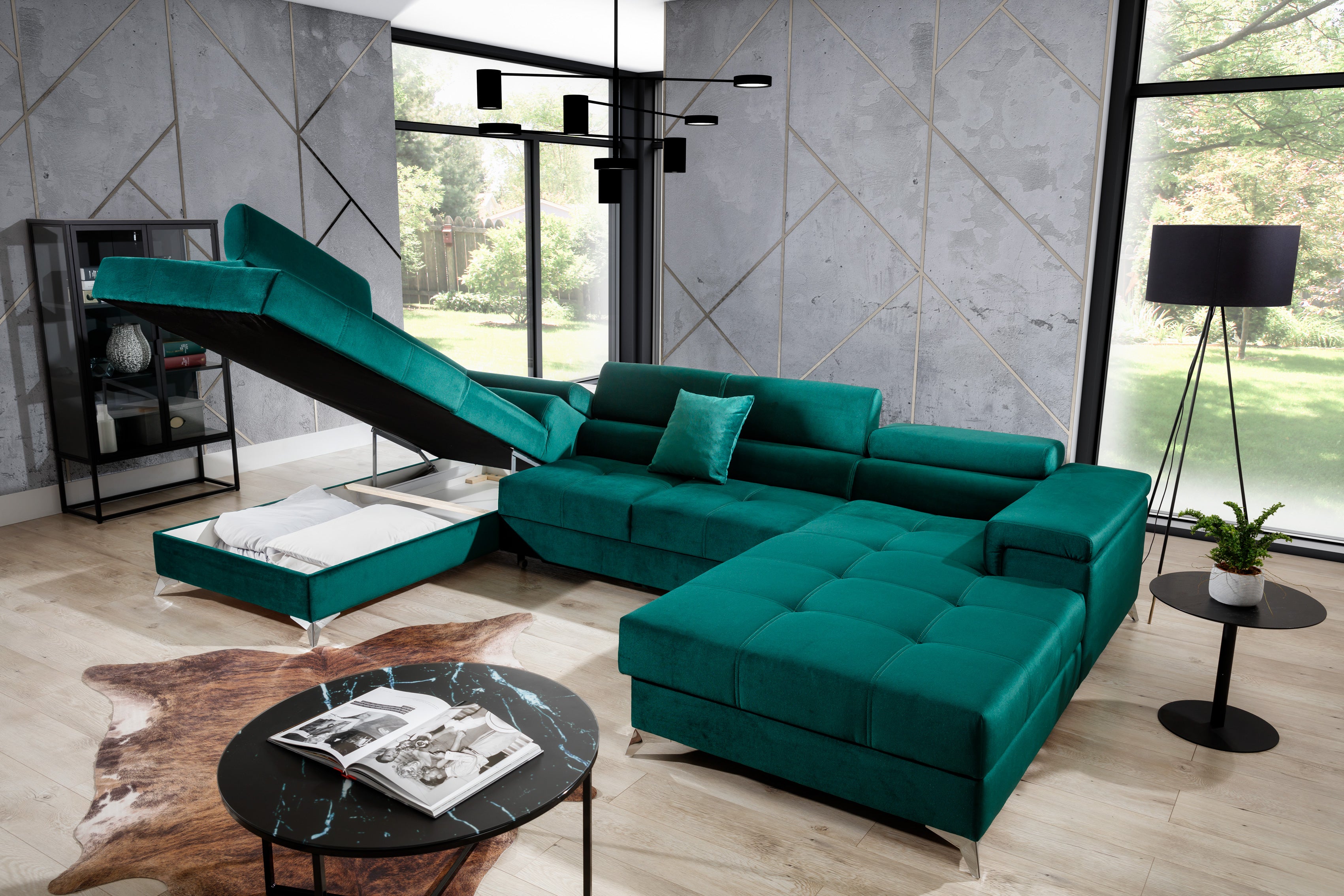 Sofa U cama + arcon - Eduardo OFERTA