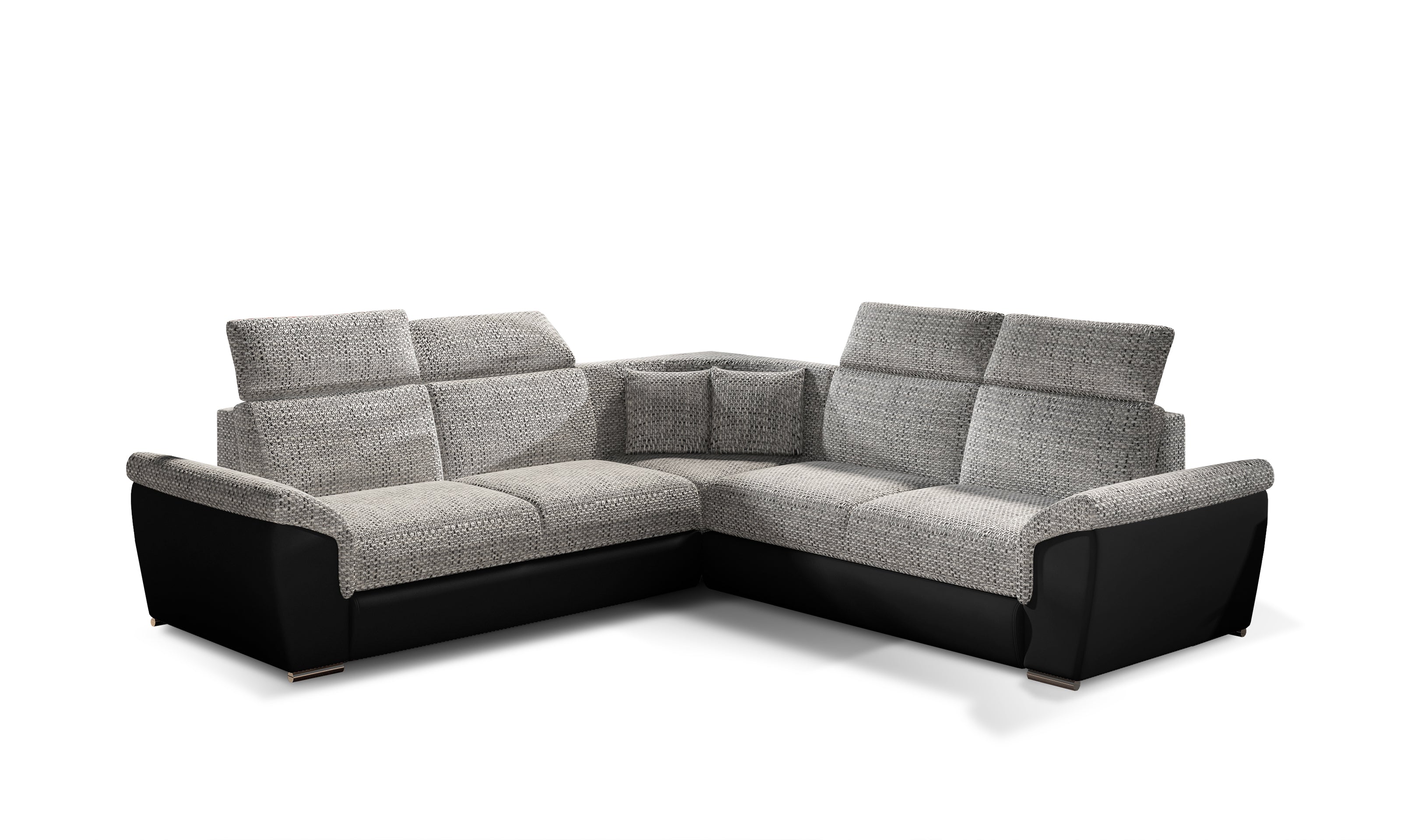 Corner sofa bed with chest-Federico