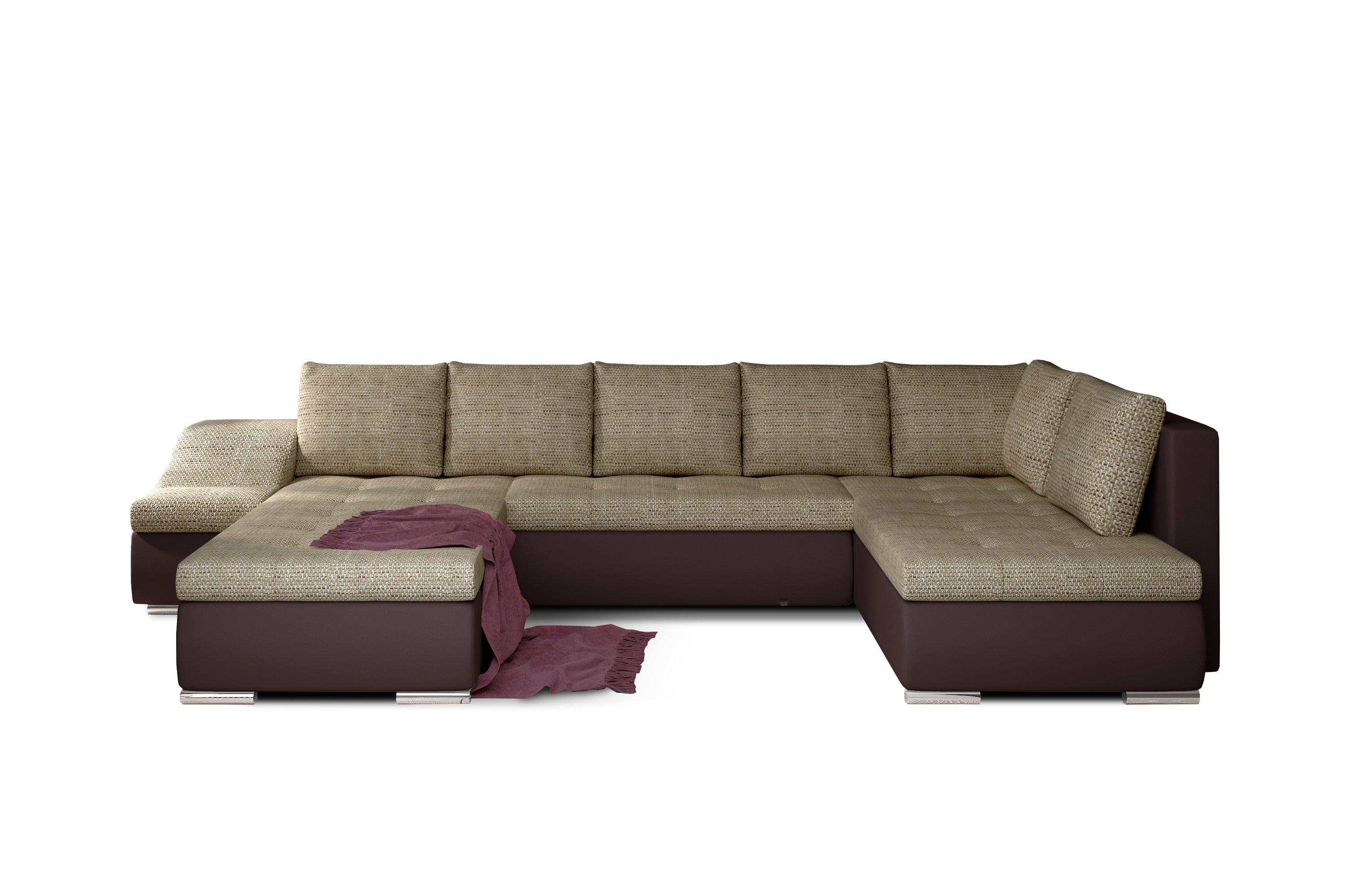 Sofá con mesa plegable, arcones en brazo, convertible en cama - Bern - Don  Baraton: tienda de sofás, colchones y muebles
