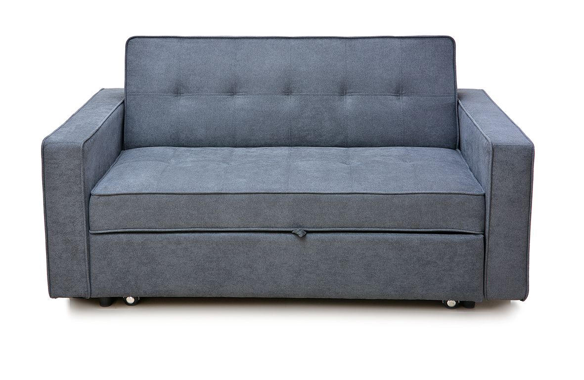 SOFA CAMA CON BRAZOS MOD.IZAN GRIS