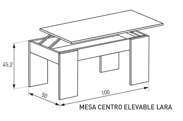 Mesa elevatória - LARA