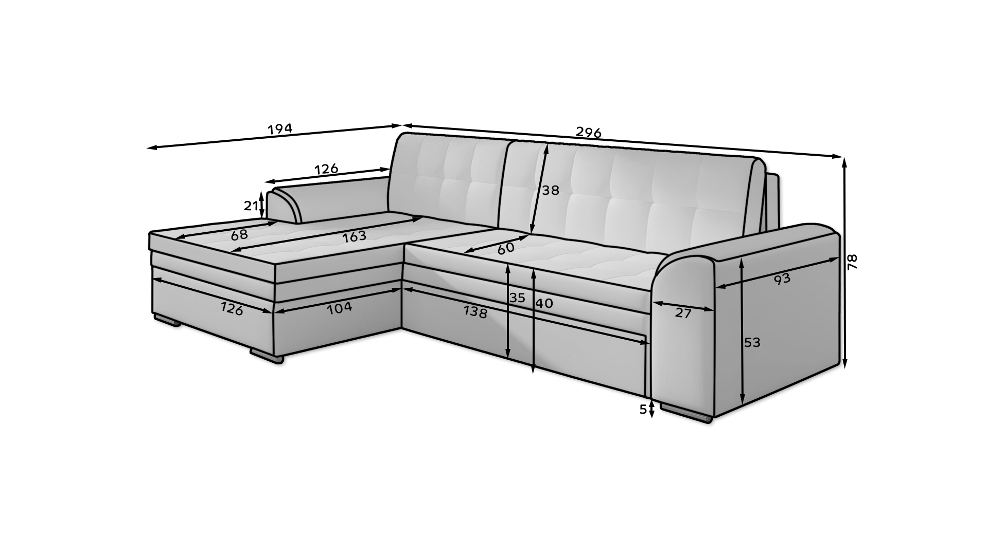 Sofa cama Sorento