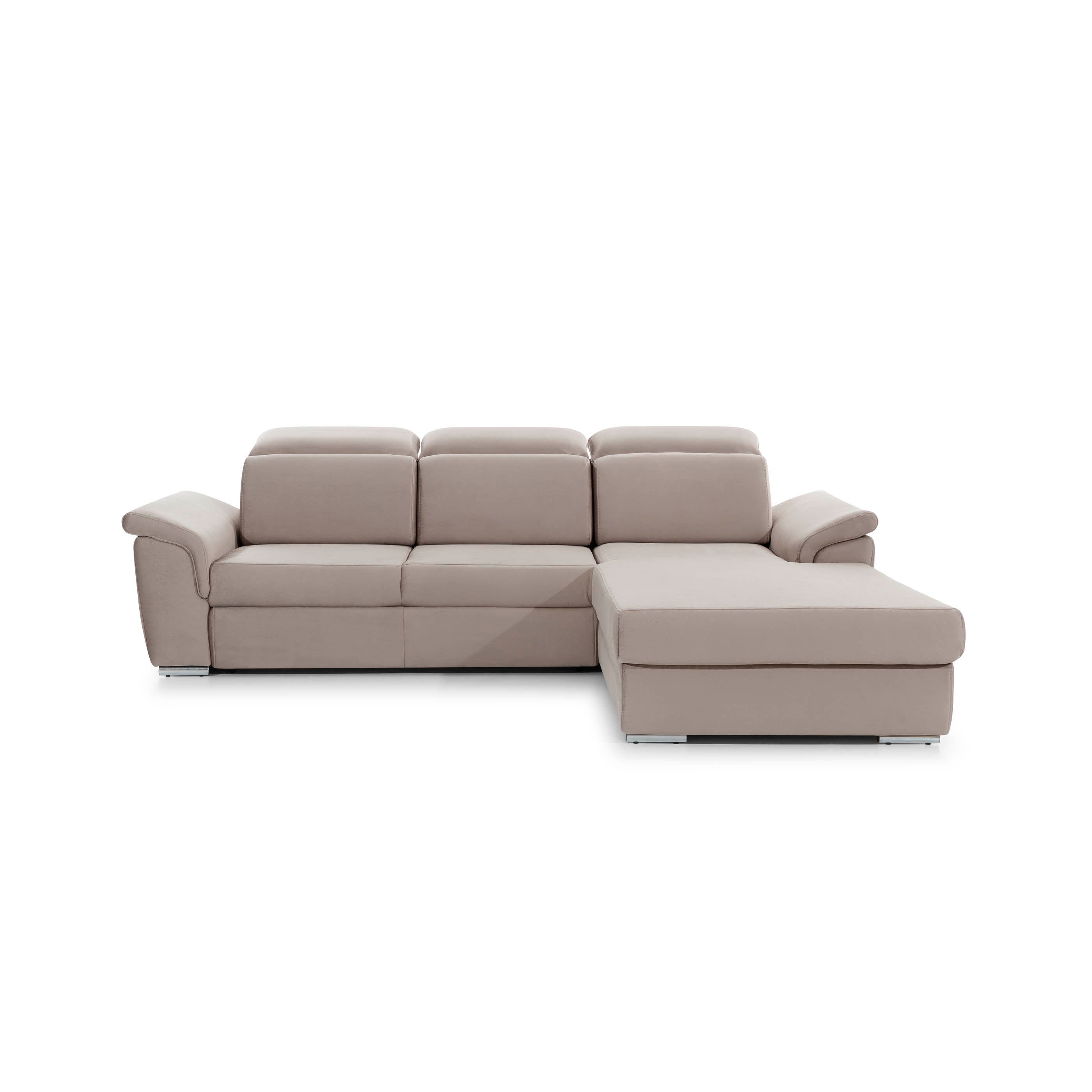 Sofa cama+arcon - Trevisco, azul/gris, OFERTA