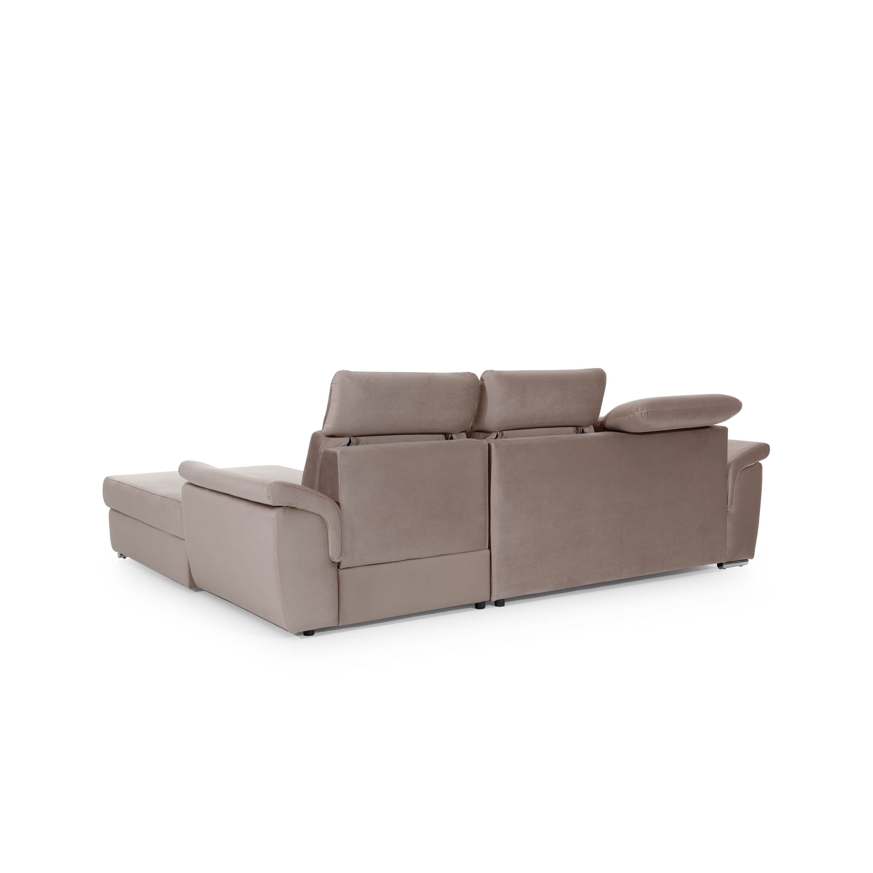 Sofa cama+arcon - Trevisco, azul/gris, OFERTA