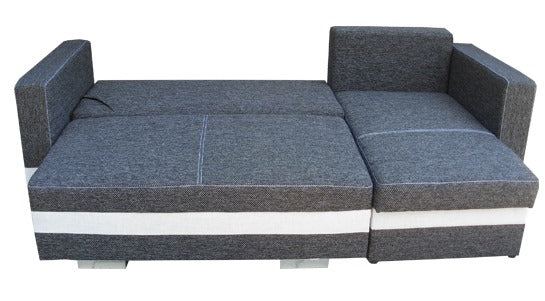 Sofá mini chaise longue con cama y arcones - R-MINI