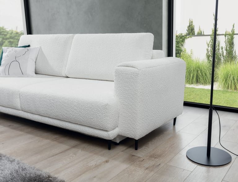 Sofa cama 250 cm - Dalia OFERTA, blanco