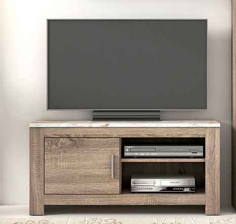 Pequeño mueble TV de una puerta, 118 cm - Florence - Don Baraton: tienda de  sofás, colchones y muebles