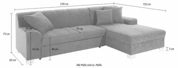 Sofa Capri con cama Artículo No. 2281162879