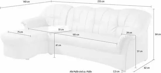 sofa Papenburg Artículo No. 2030330859