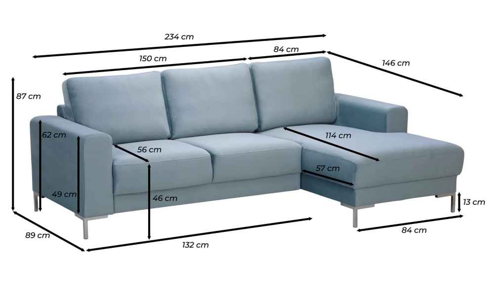 Canapé-lit d’angle - Carry
