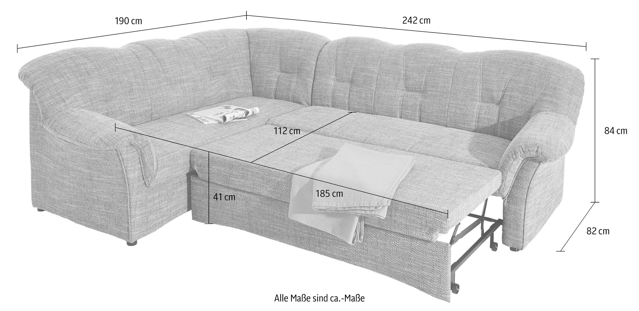 Sofa cama - Papenburg  Artículo no. 7700945738