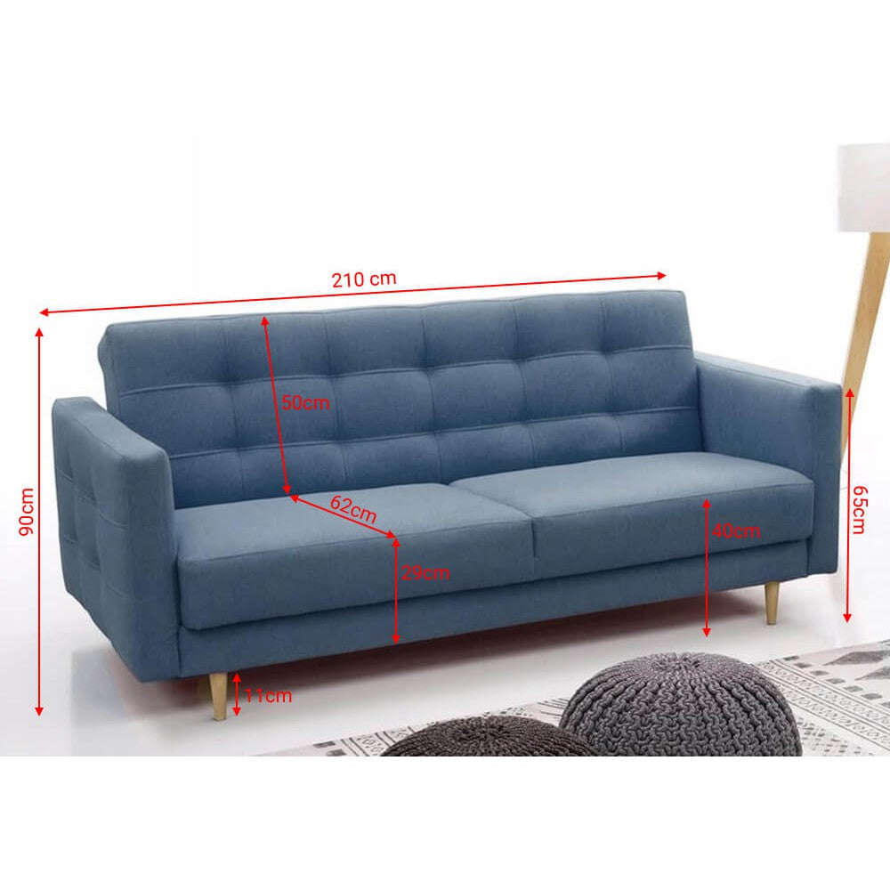 Sofa cama estilo escandinavo – Godivo