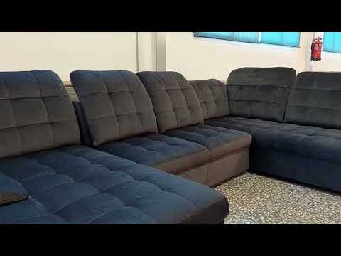 Video de sofá en forma de U