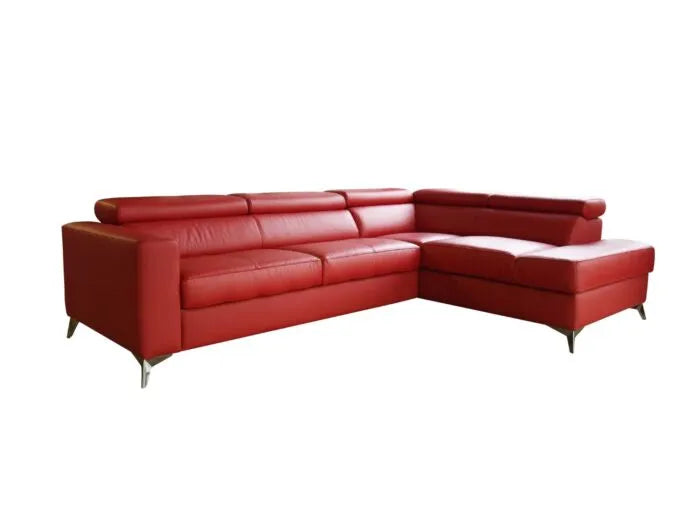 Sofa cama con arcon piel natural - MONO