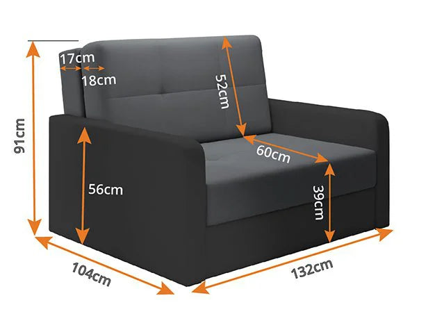 Sofa cama pequeño - TOP II