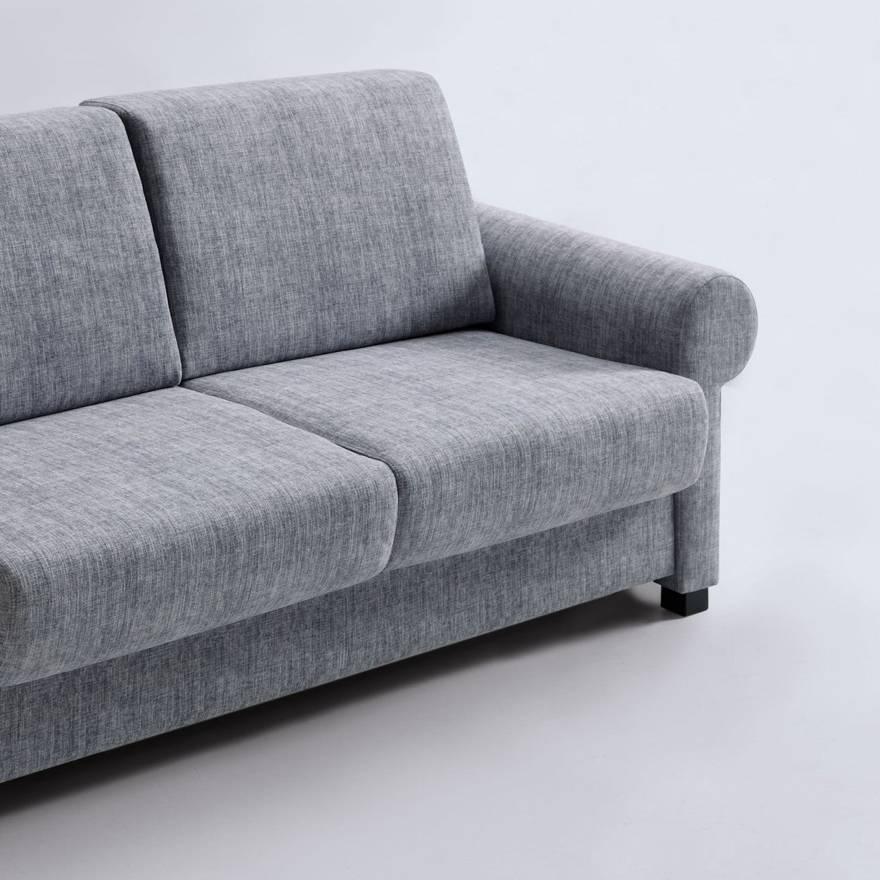 Sofá modular pequeño (2 plazas) de color gris más puf - Modules - Don  Baraton: tienda de sofás, colchones y muebles