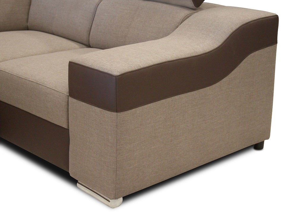 Apoyabrazos sofá en forma de U