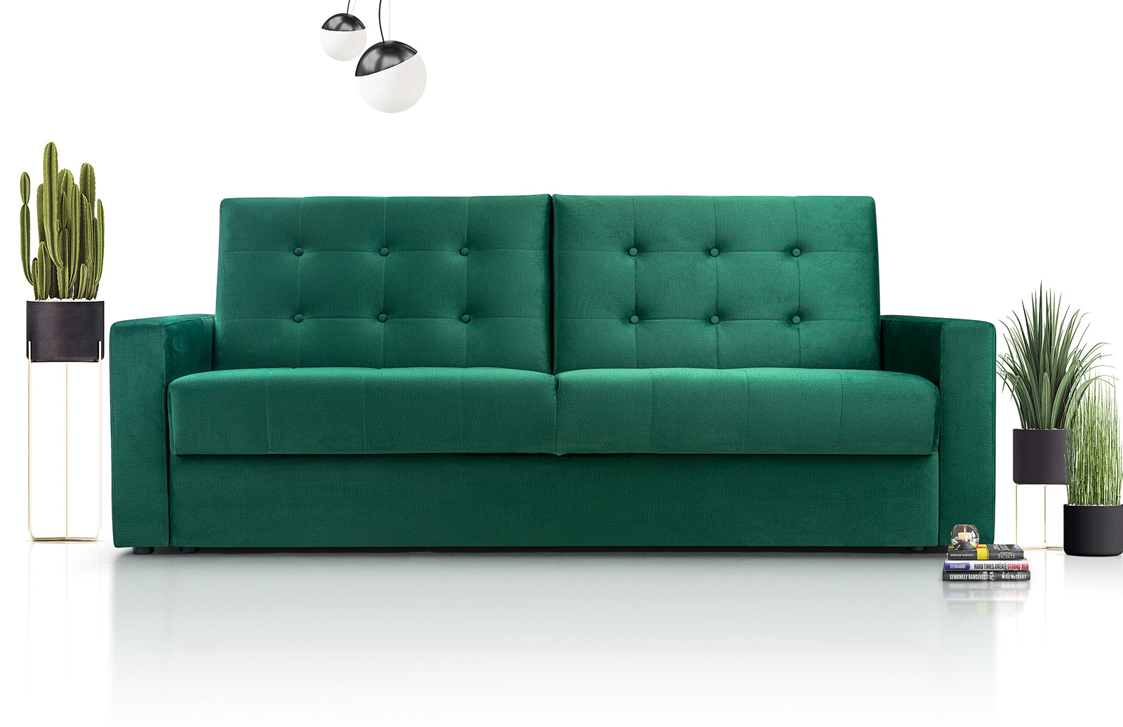 Canapé-lit aux formes minimalistes - BAWARIA