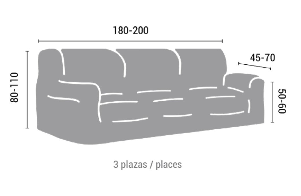 Funda sofá elástica  Z 51