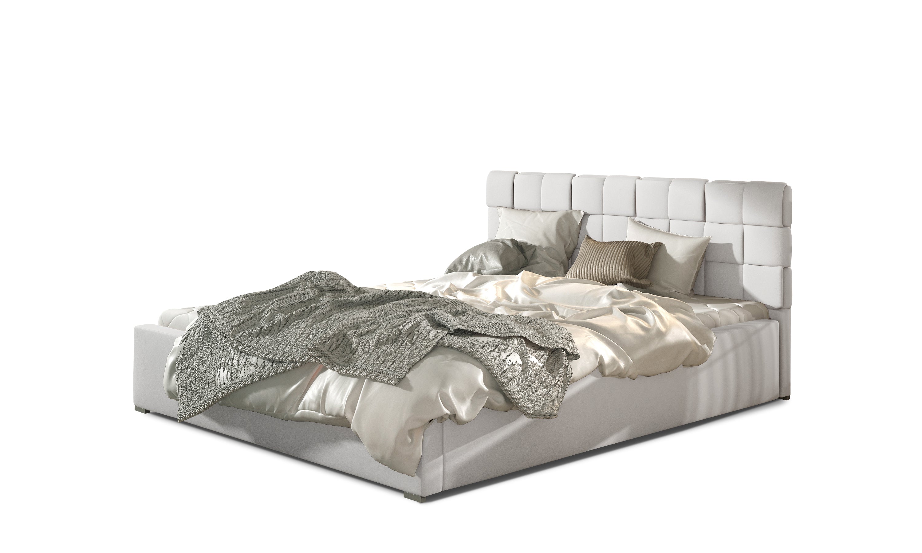 Upholstered Bed With Storage - Grand