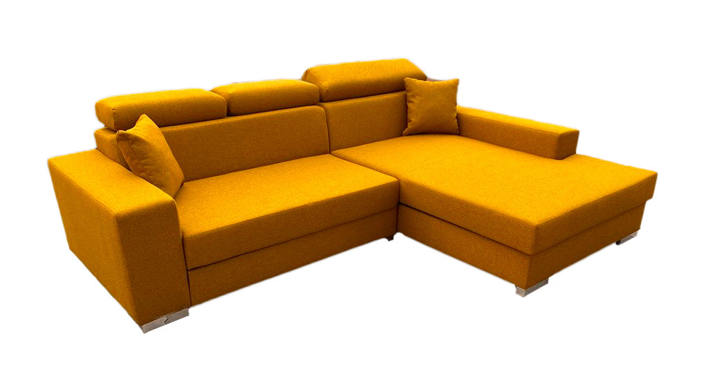 Sofá cama chaise longue com apoios de cabeça reclináveis ​​— MÉXICO DE LUX 
