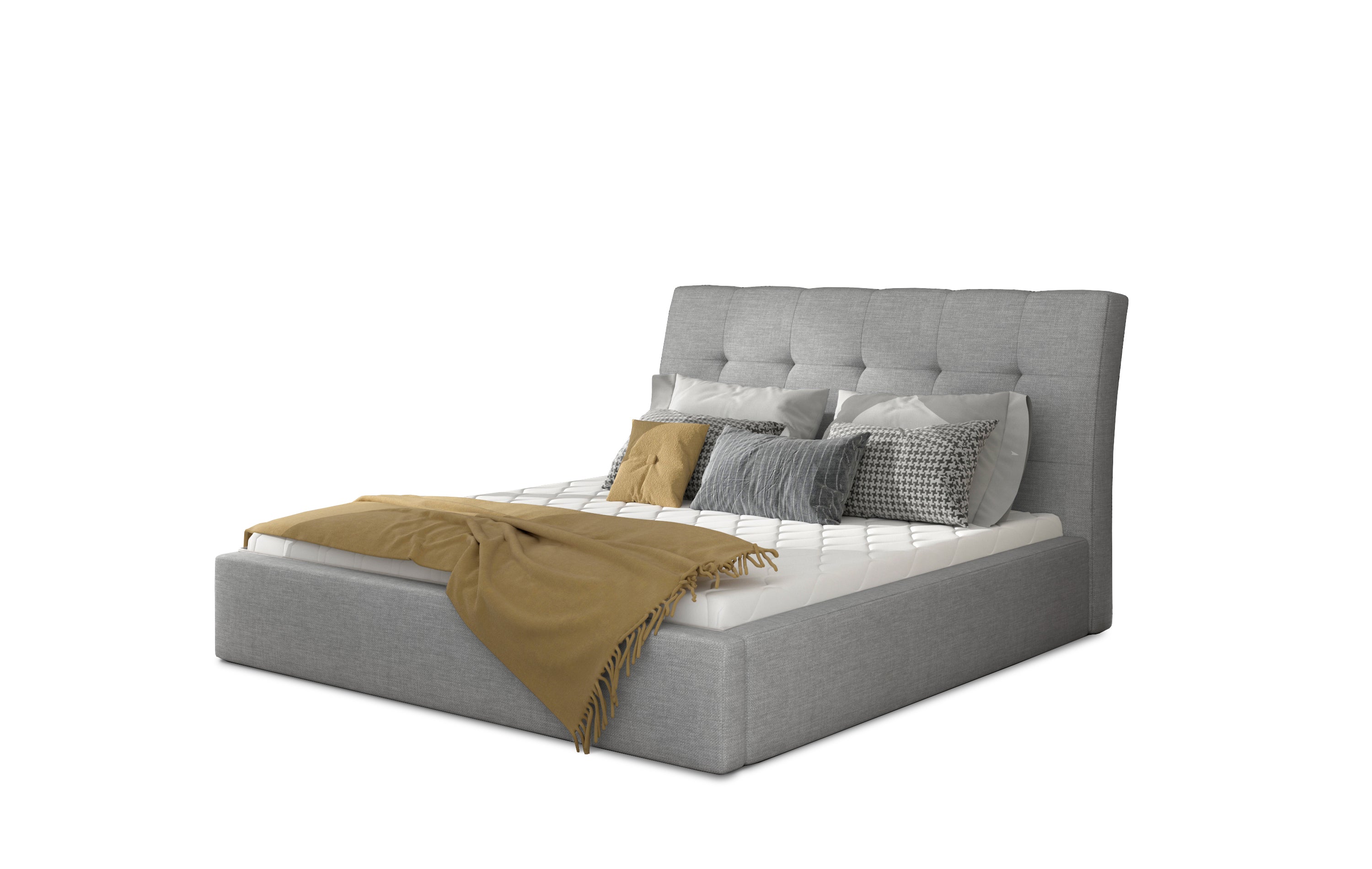 Upholstered bed-INGE