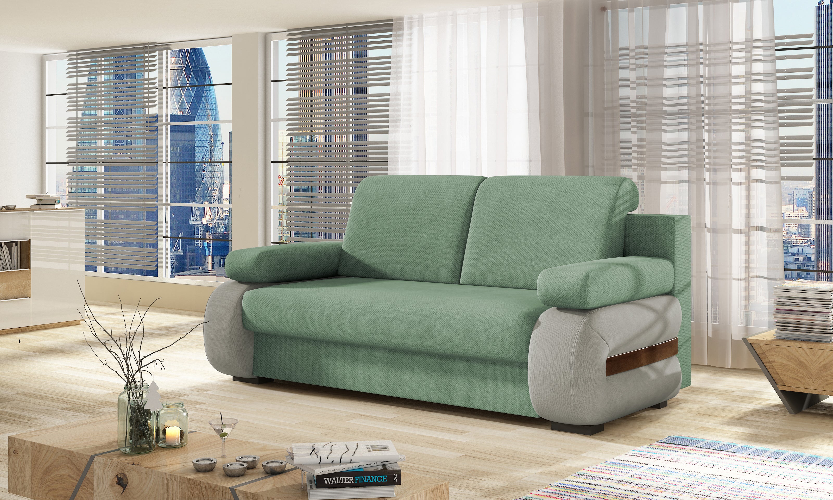 Canapé classique réinventé avec un design moderne-Laura