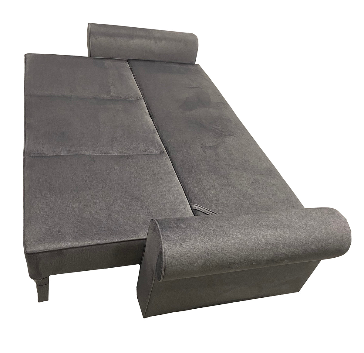 Sofá cama grande estilo clásico con arcón – BUKIET