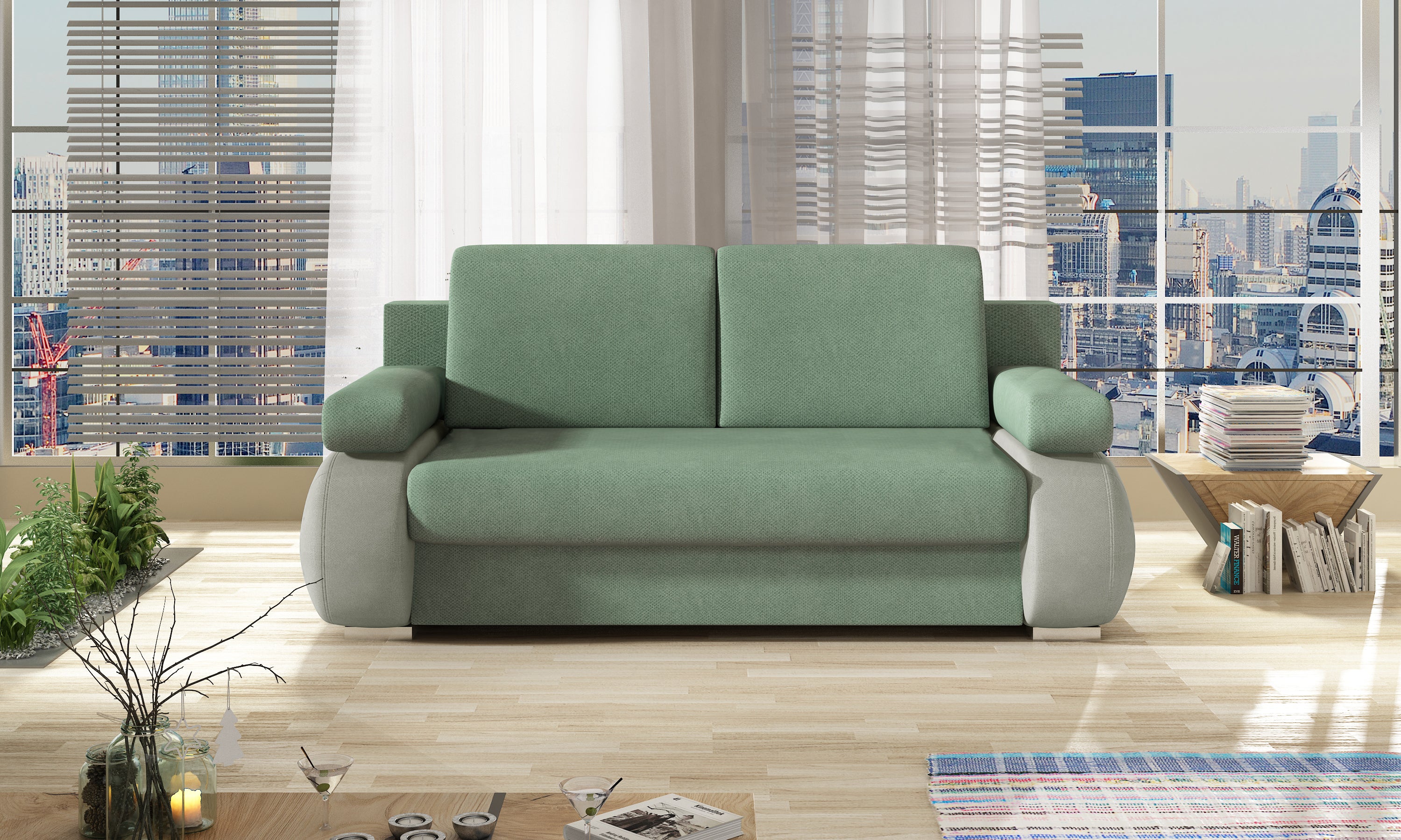 Classic sofa reinvented with modern design - Laura