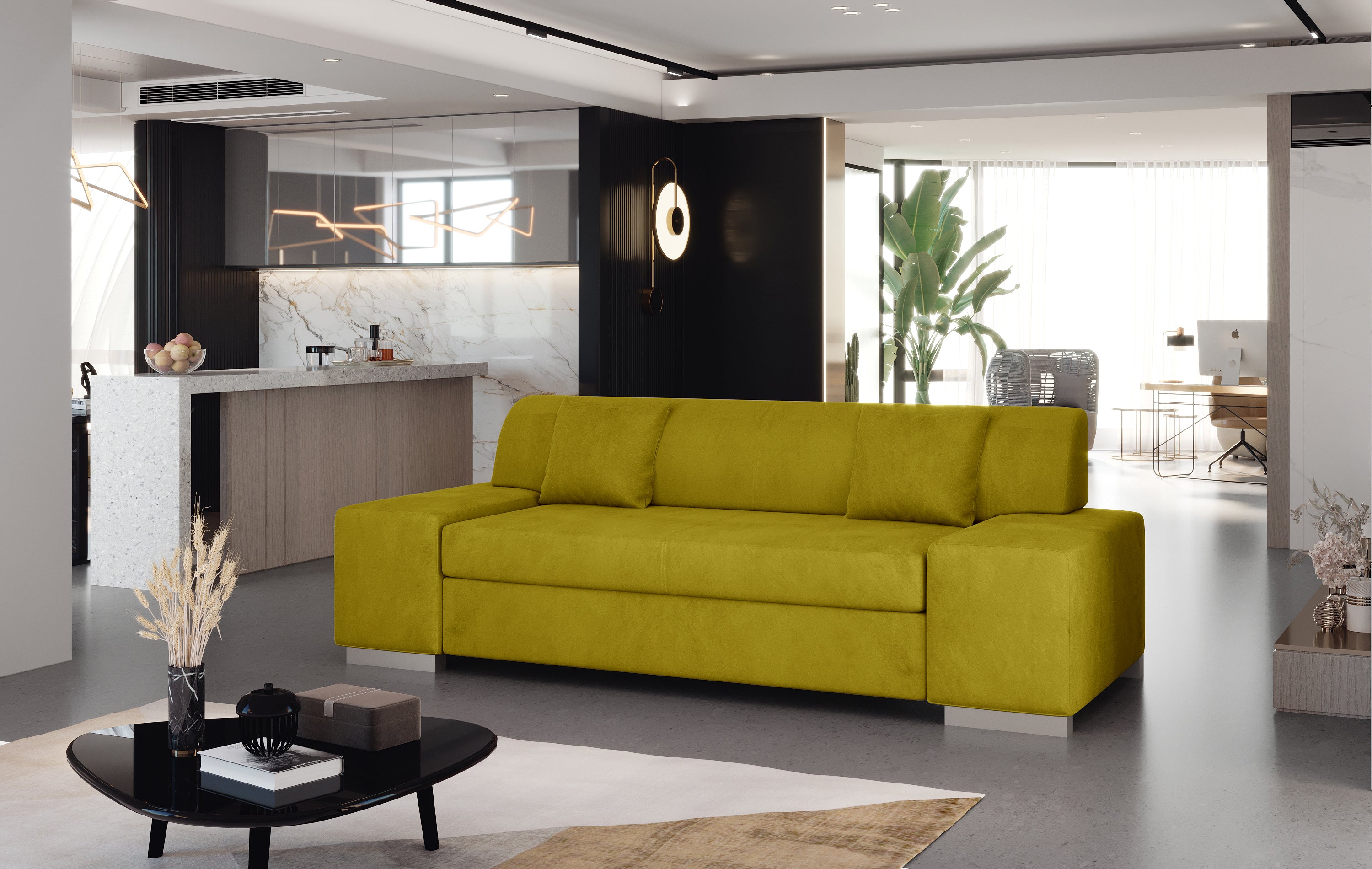 Three-seater sofa-Porto