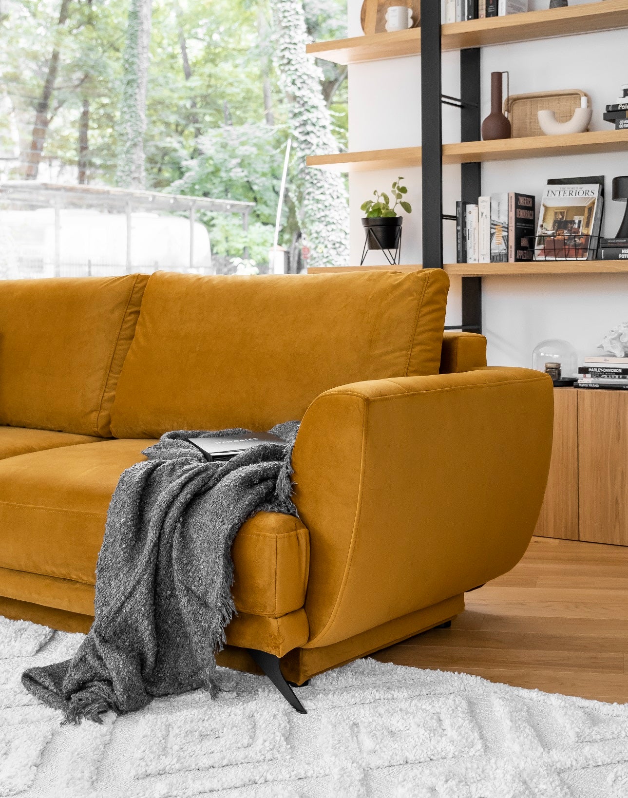 Sofa 3 places extensible amb seient i puf - Megis