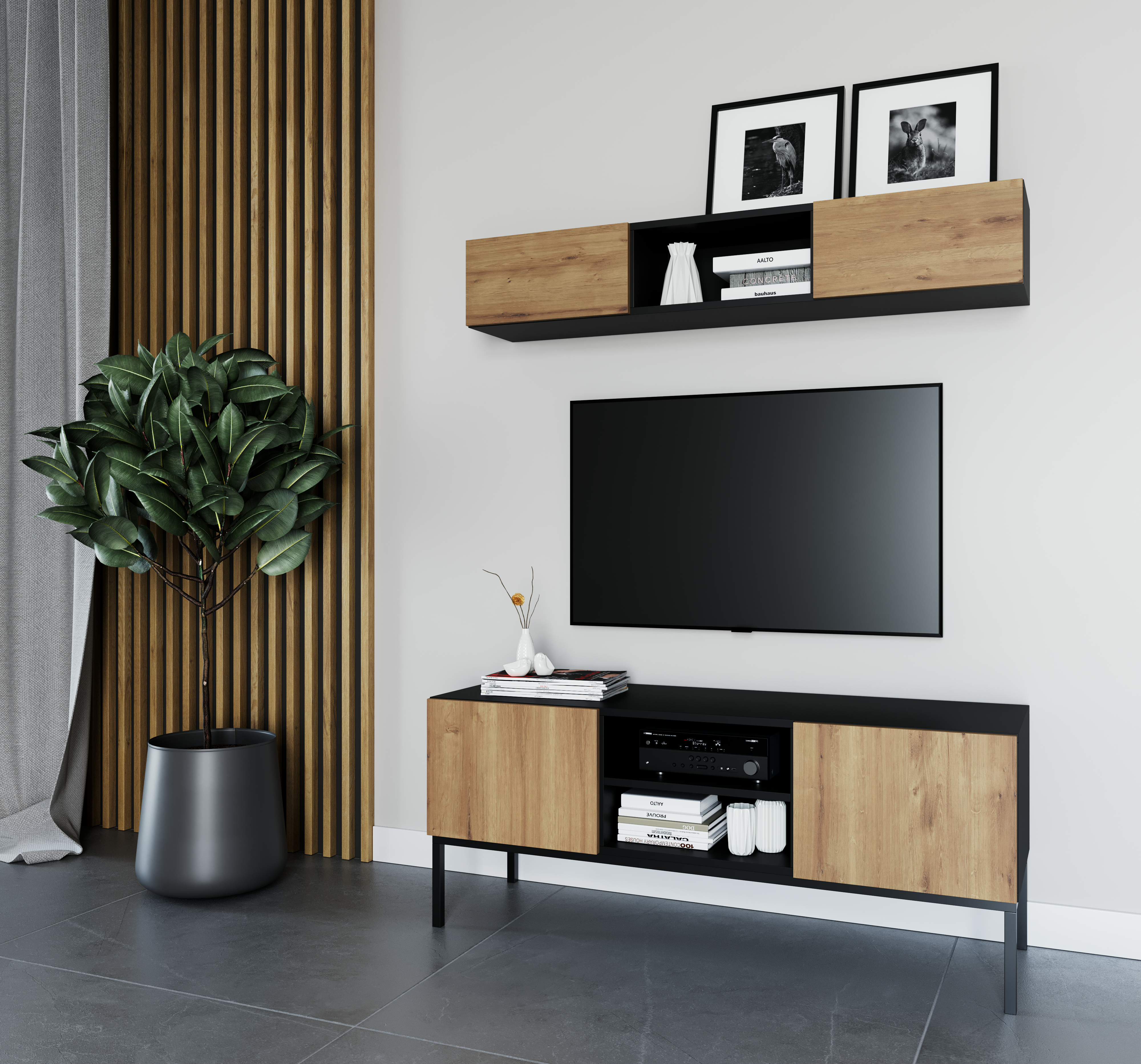 Diseño y fabricación de muebles TV a medida Sevilla - Compone