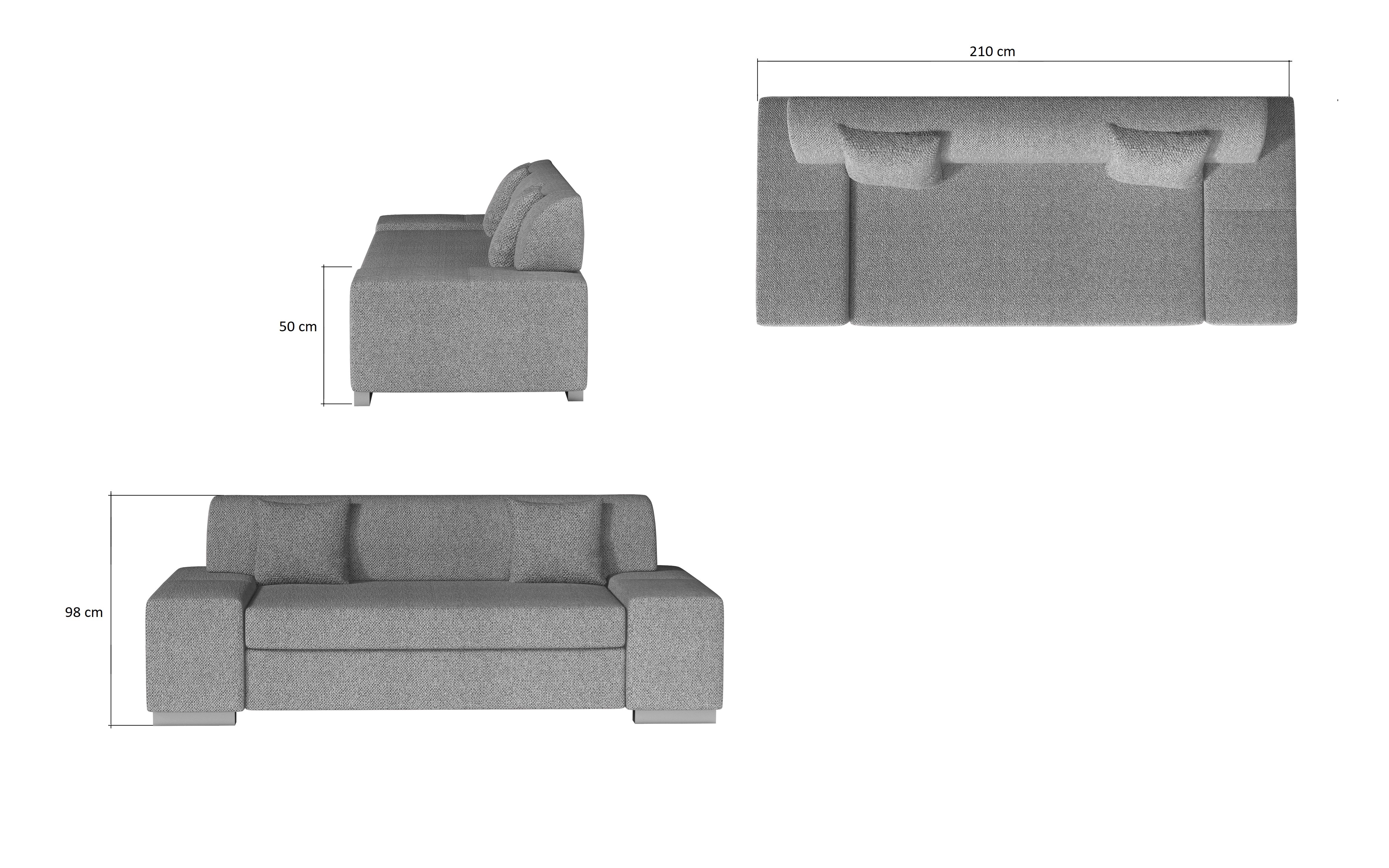 3 + 2 sofa set - Porto