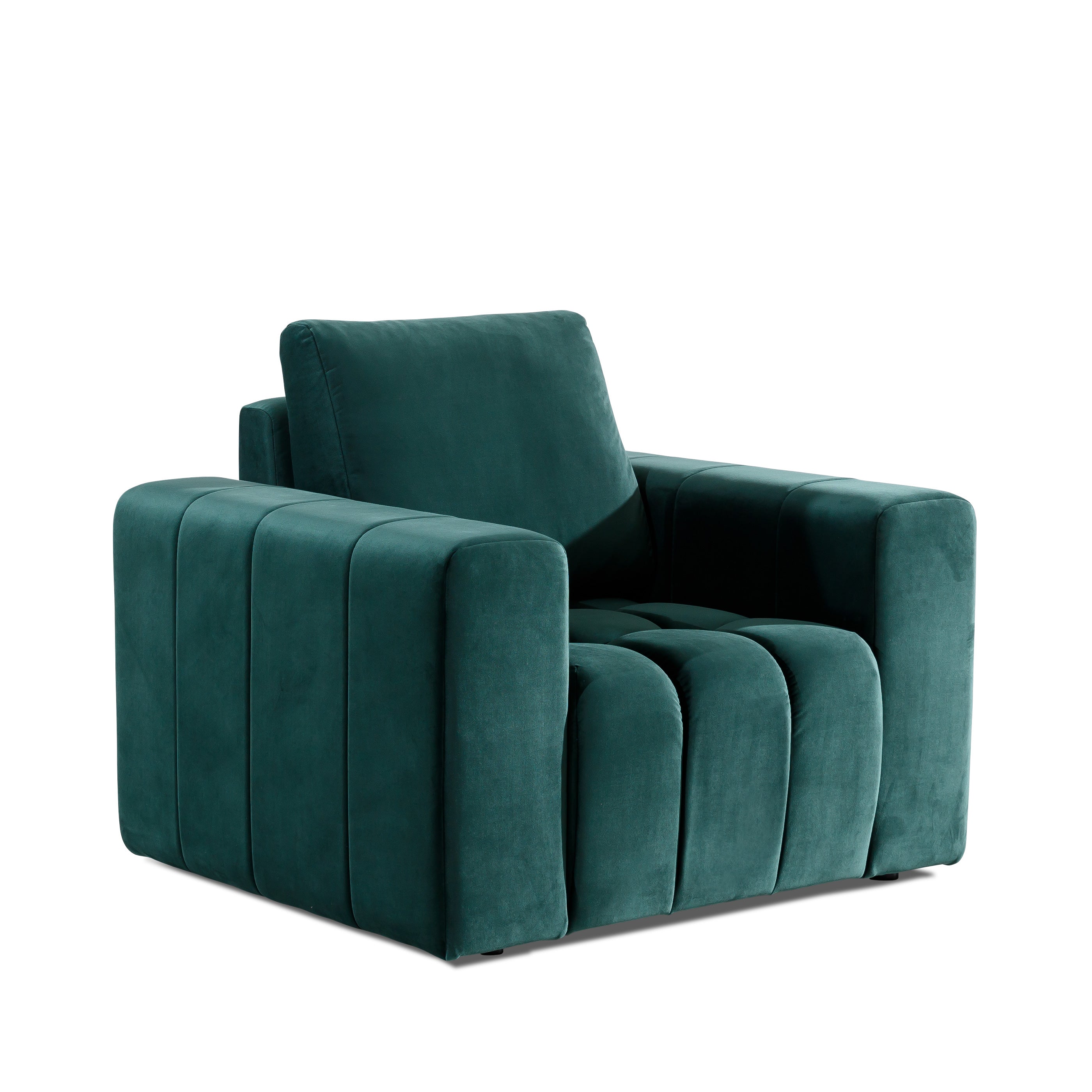 Conjunto de sala - Lazaro 3 + 1 + Pouf