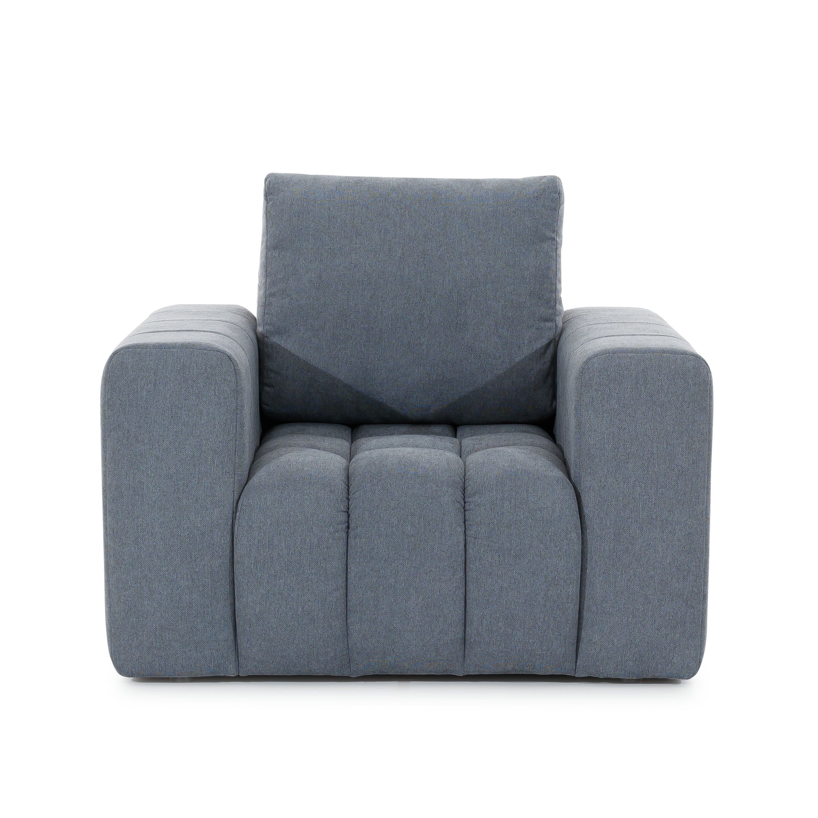 Living room set - Lazaro 3 + 1 + pouf