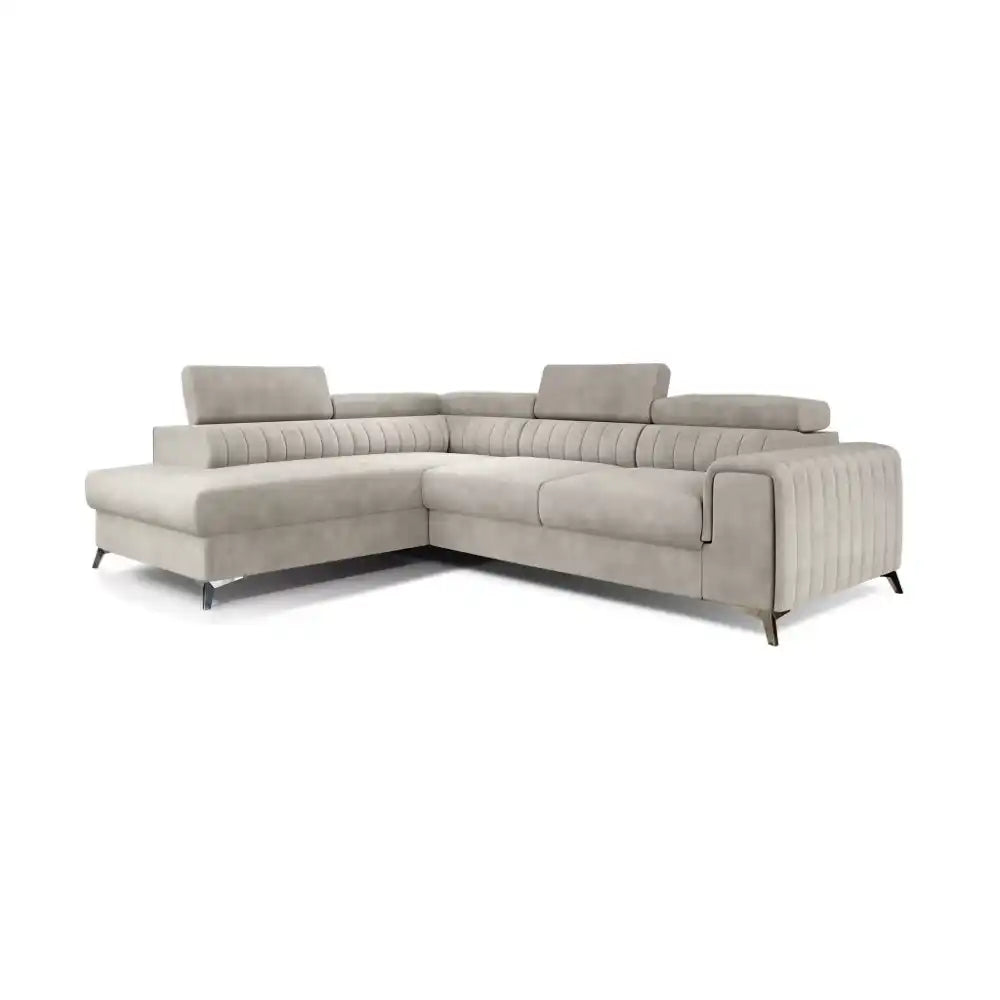 Corner sofa with removable bed-Laurence