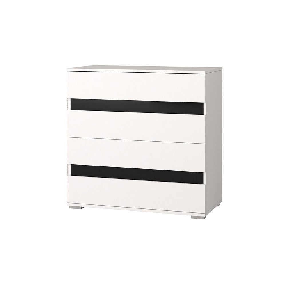 Comoda 4 drawers zebra - LUCCA