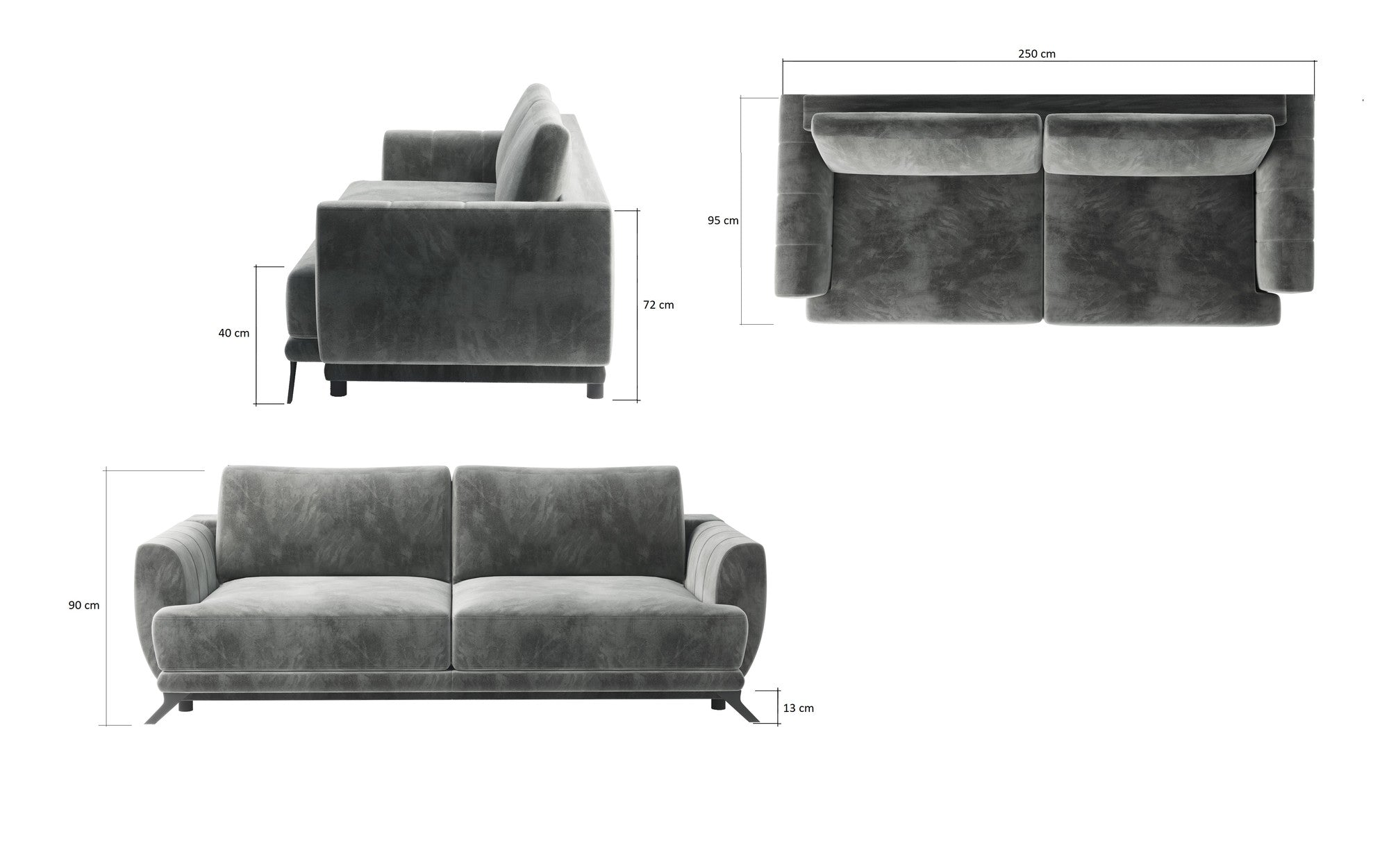 Convertible sofa bed-MEGIS
