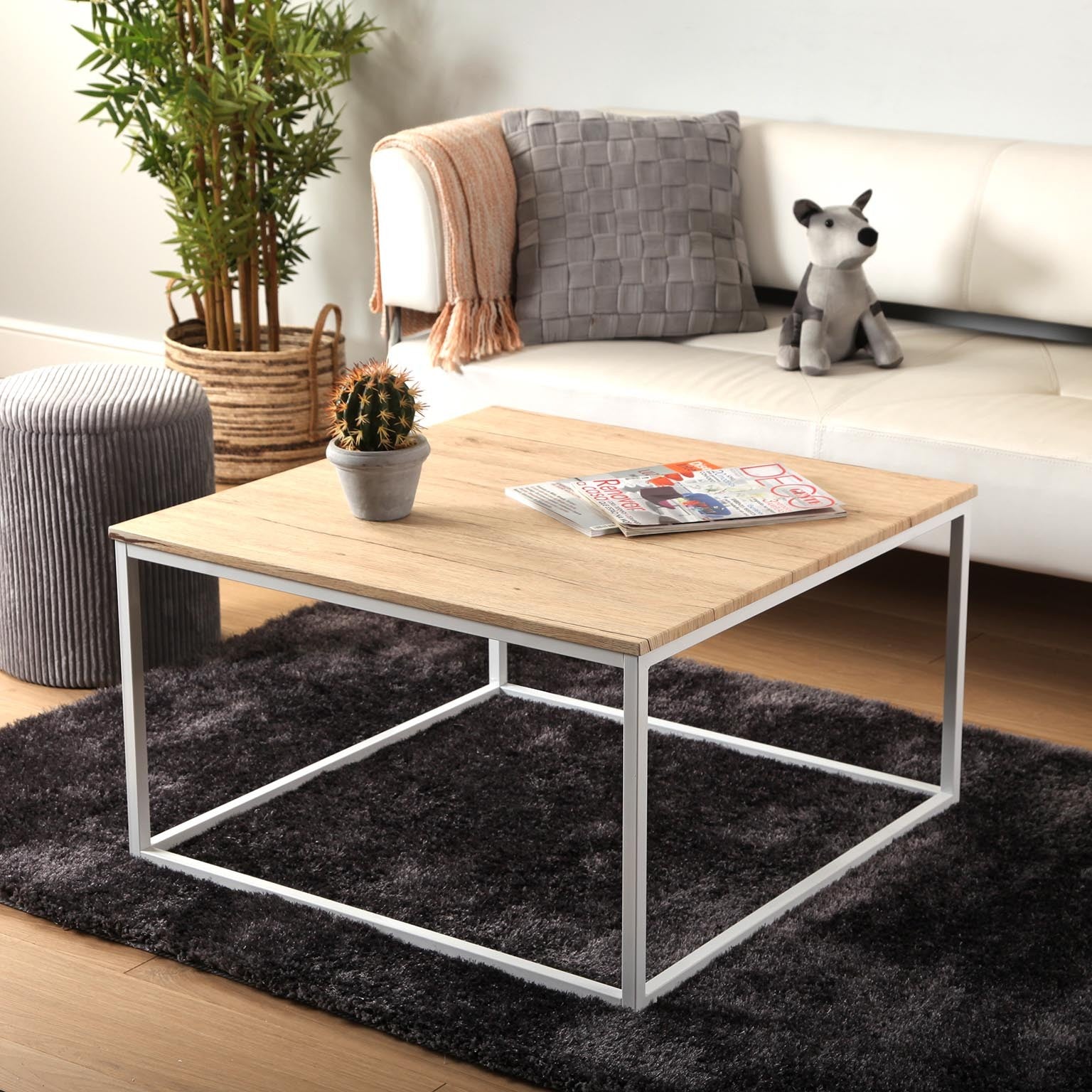 Table centrale-CLEAR SQUARE