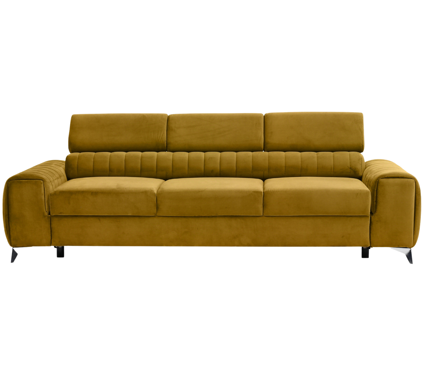 Sofa bed with reclining headrests - LAURENCE