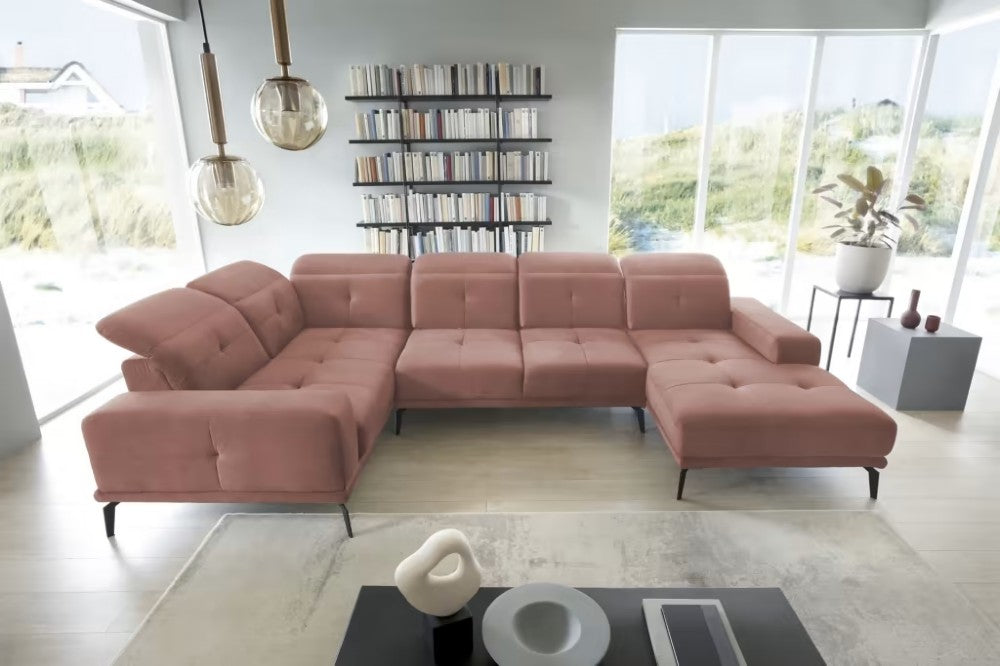 Chaiselongue U-shaped corner sofa-Neviro