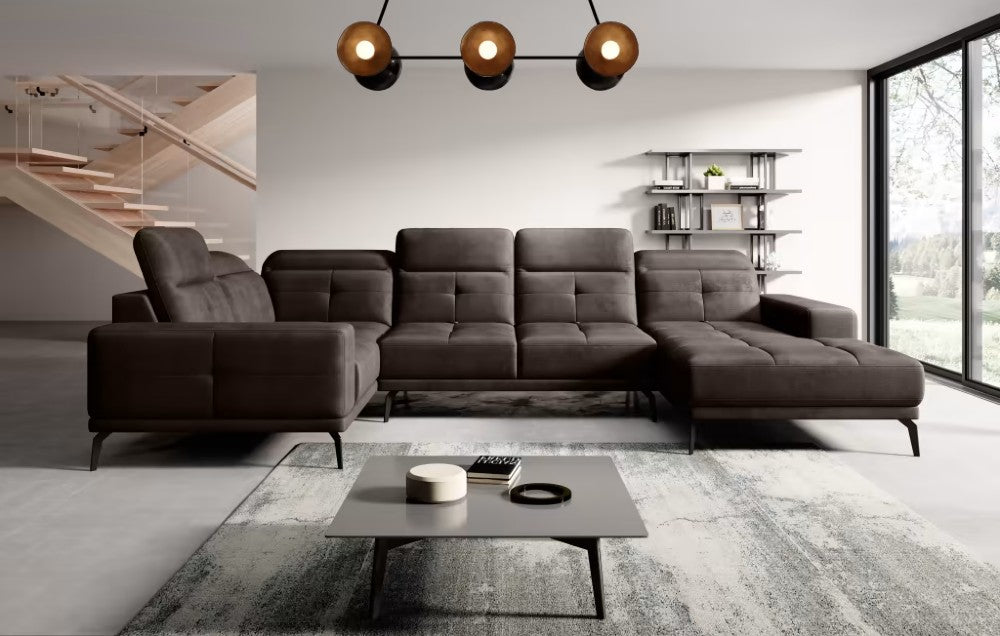 Chaiselongue U-shaped corner sofa-Neviro