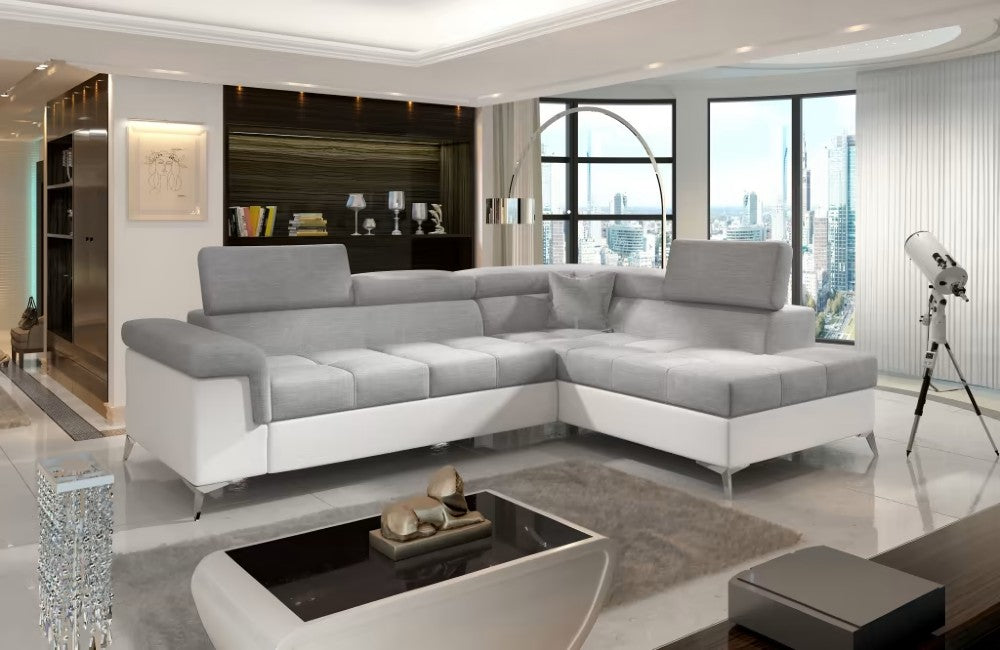 Sofá moderno con respaldo ajustable - Eridano