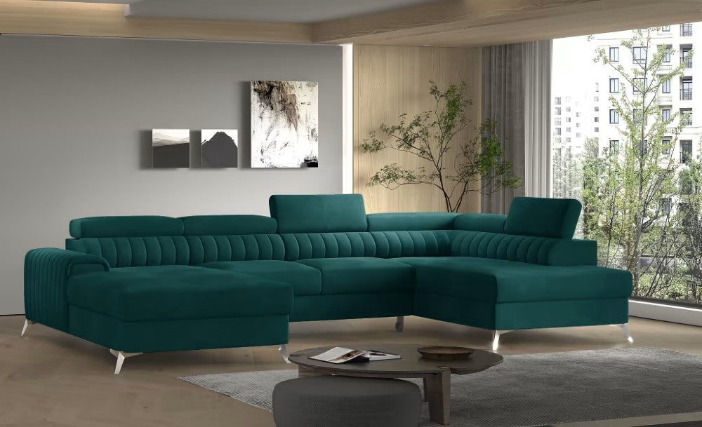 U-shaped sofa bed - Lacante