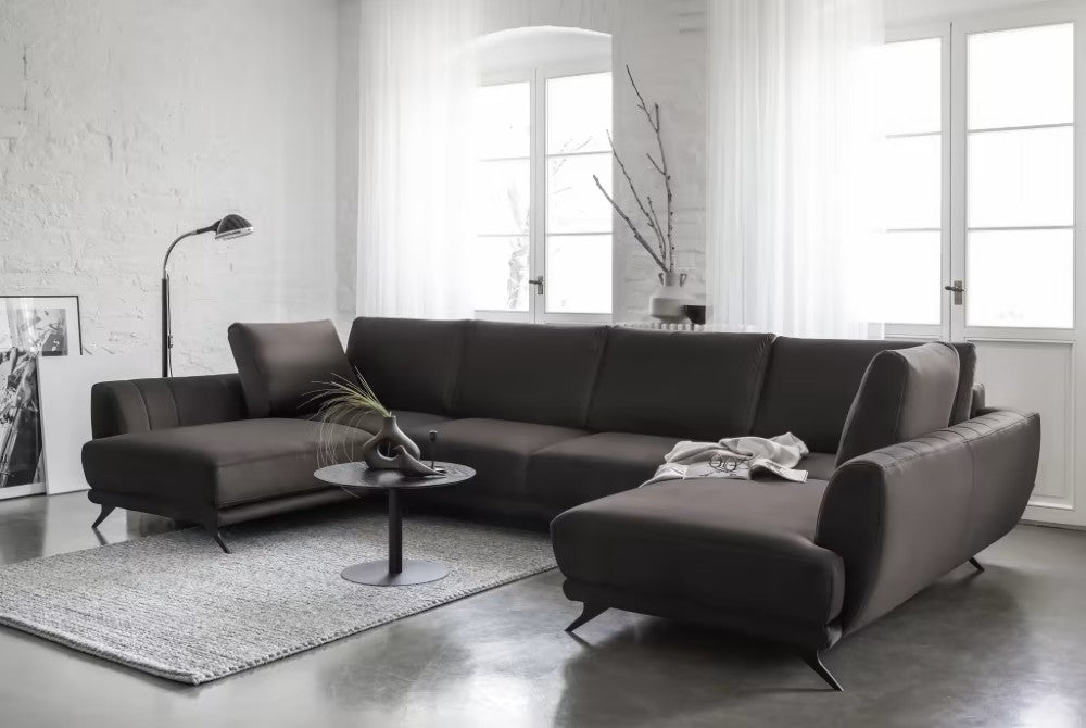 Mesa de cabeceira moderna com pés inclinados - Soto - sofás